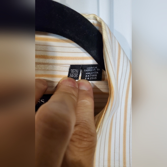 Hugo Boss Dress Shirt Size 16.5 34/35 - Picture 3 of 6